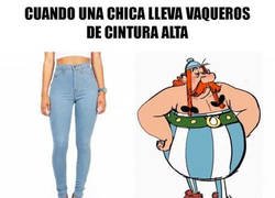 Enlace a Los vaqueros de cintura alta