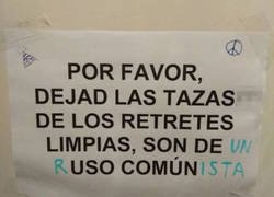 Enlace a Troleando un cartel y dejando claro nuestros ideales desde bien pequeños
