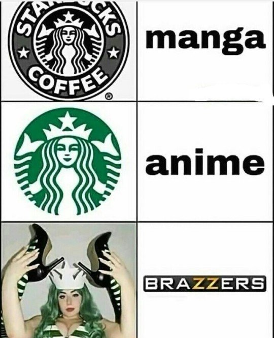Meme_otros - Diferentes versiones del Starbucks