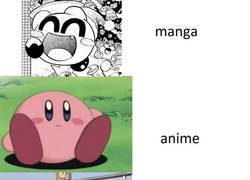 Enlace a Kirby y sus versiones