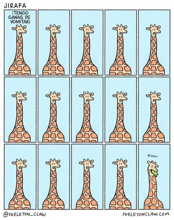 Otros - La jirafa y su largo proceso