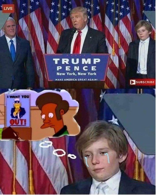 Meme_otros - Pobre el hijo de Trump