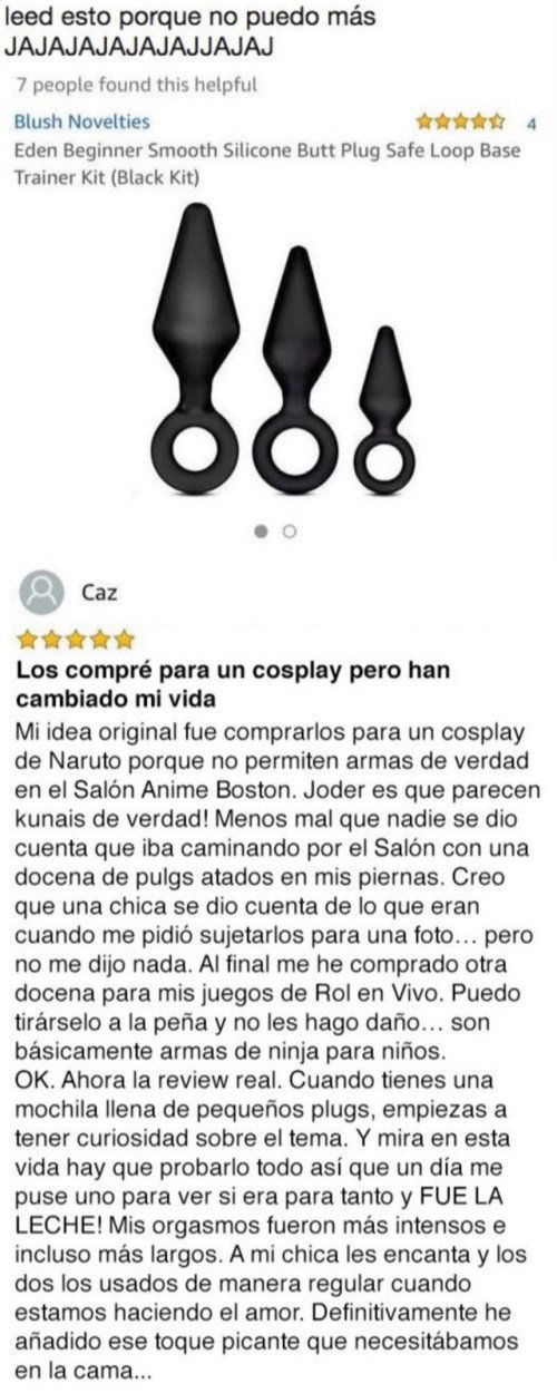 Meme_otros - Se iba a hacer un cosplay con un objeto comprado en Amazon y terminó troleado