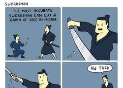 Enlace a Una espada capaz de cortar objetos muy pequeños