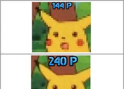 Enlace a La evolución de Pikachu asustado