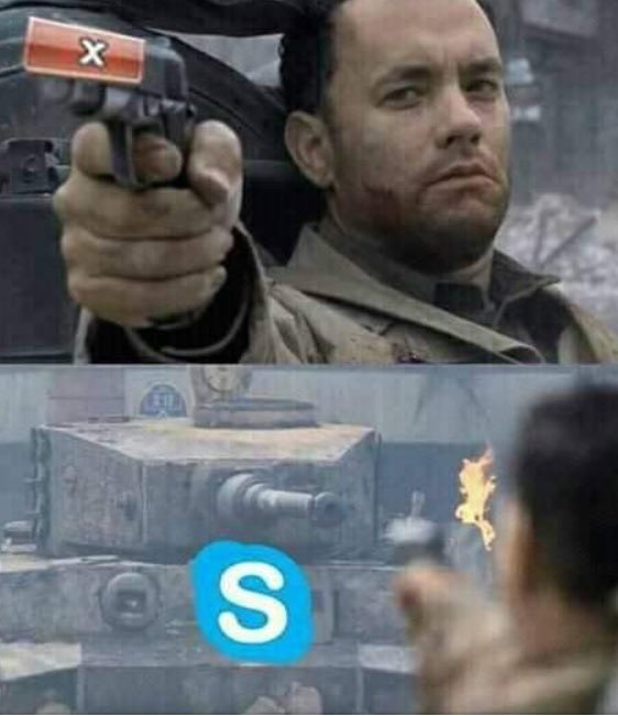 Meme_otros - El poder de Skype