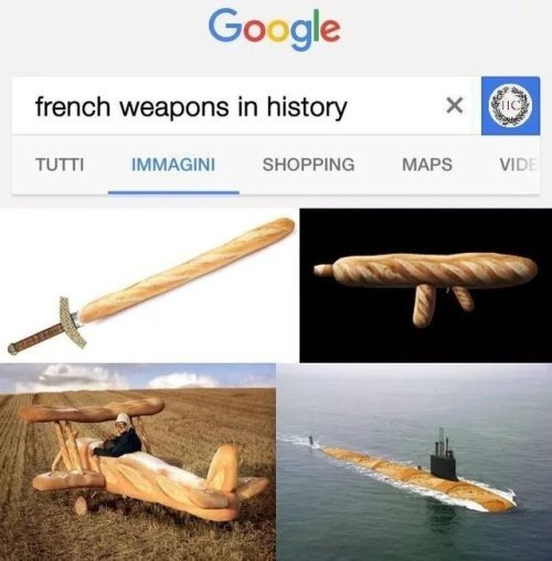 Meme_otros - Francia siempre un paso por delante en armamentística