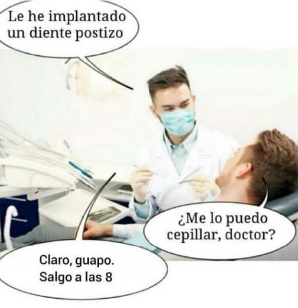 Meme_otros - Cita en el dentista