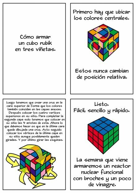 Otros - El manual definitivo para armar un Cubo de Rubik y no fallar en el intento