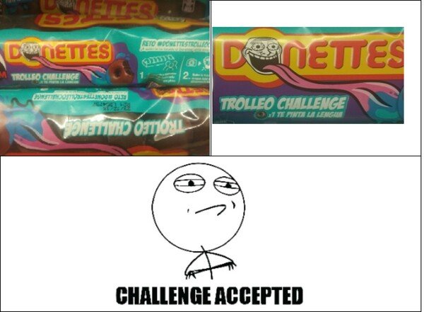 Challenge_accepted - Donettes y su troleo