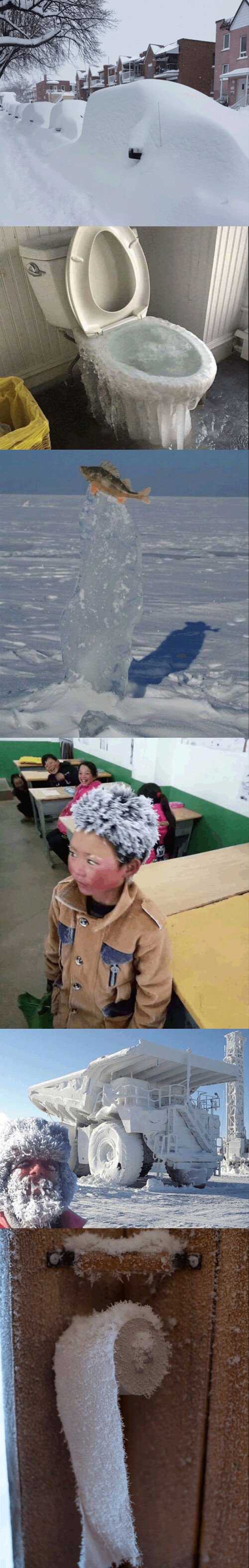 Meme_otros - Recopilación de imágenes que muestran la fuerza del invierno