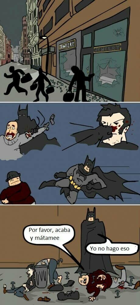 Otros - Batman te deja sufriendo que es peor