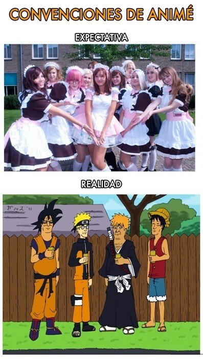 Meme_otros - Las convenciones de anime no son como esperamos