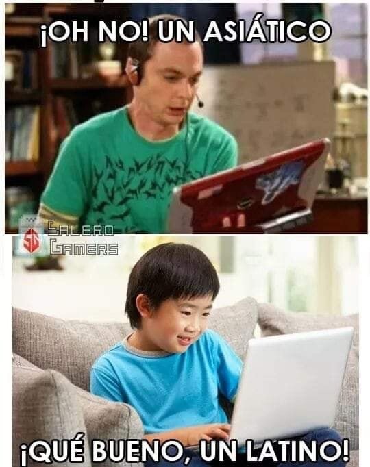 asiático,gamer,Sheldon