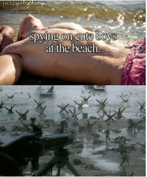 Meme_otros - Bonitos tiempos en la playa