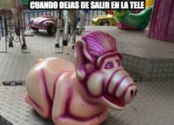 Enlace a Alf y su nuevo empleo