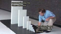 Enlace a Esa fina línea para desatar el caos en el Mundo