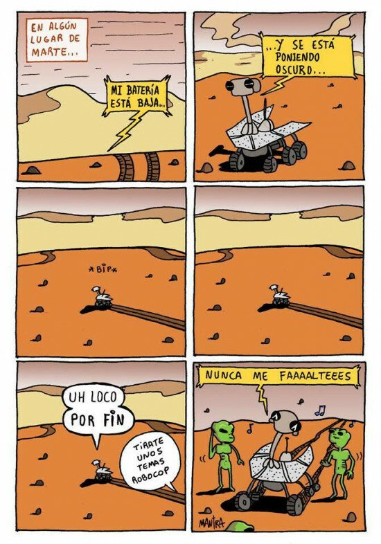 Otros - Lo que necesitan realmente los aliens en Marte