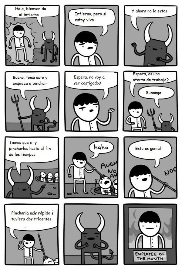 Otros - Nada como ponerle pasión a tu trabajo para ser el empleado del mes