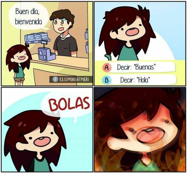 Otros - Indecisión a la hora de saludar