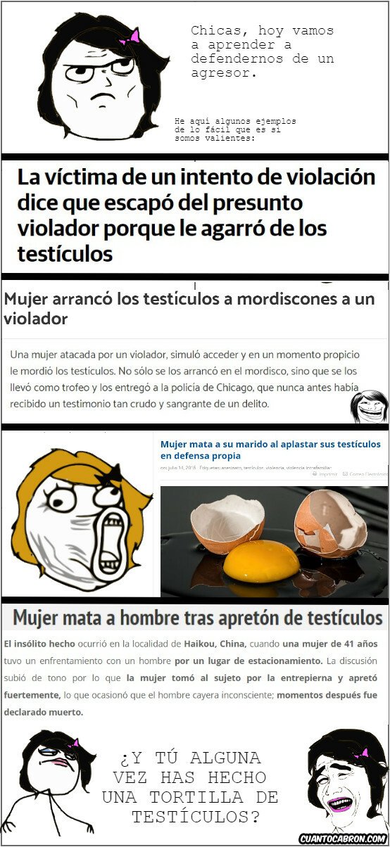 Otros - La mejor defensa contra un violador o agresor