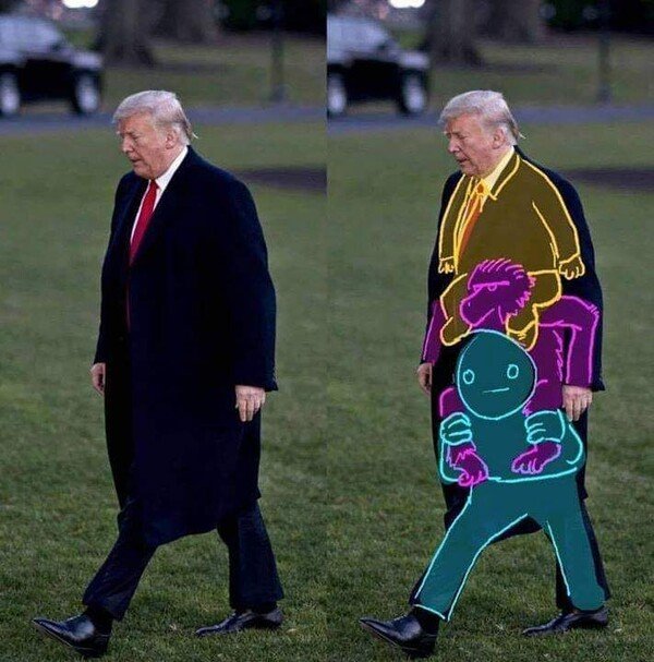 Meme_otros - El secreto de Trump sale a la luz