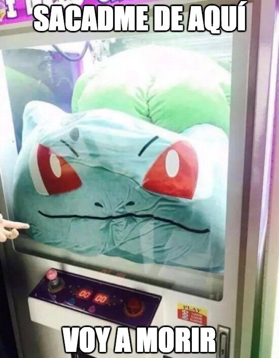 Meme_otros - Bulbasaur no puede más