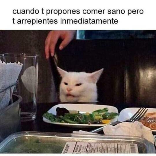 Meme_otros - Nada como la comida normal y grasienta
