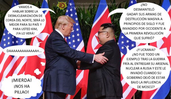 Otros - Trump y Kim conversan sobre la desnuclearización