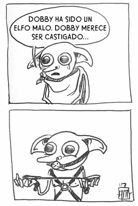Otros - Dobby será castigado como merece