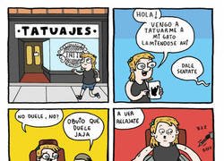 Enlace a Imposible hacerse un tatuaje cuando le tienes miedo a las agujas
