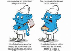 Enlace a Nadie dijo que ser un pitufo era fácil