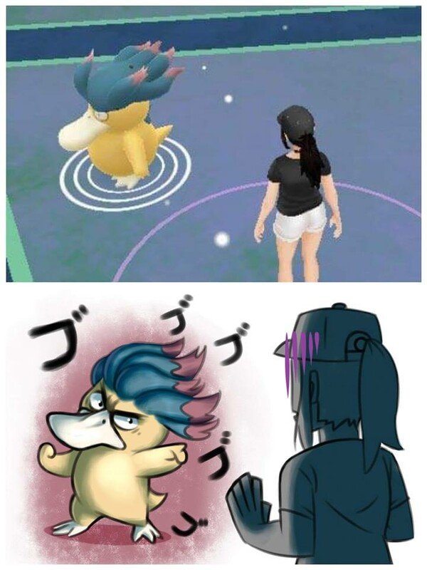 Otros - Cuando encuentras a Psyduck con un pelazo