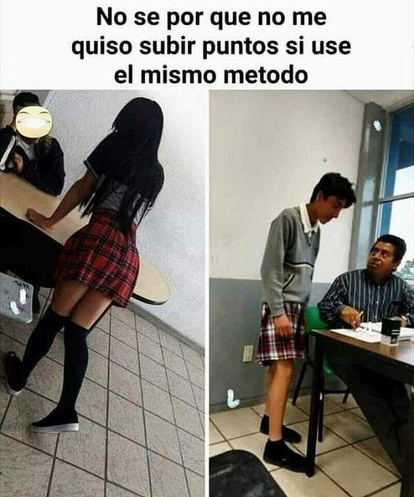 Meme_otros - Me parece fatal que no use la misma forma de puntuar para todos