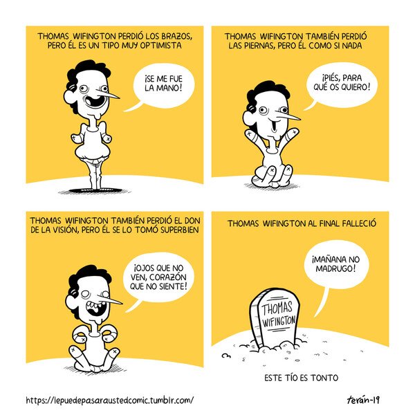 Otros - Thomas siempre le ve el lado positivo a todo