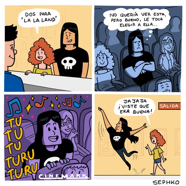 Otros - Y ahí en el cine descubrió su nueva pasión