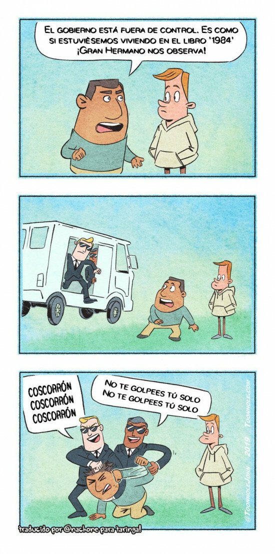 Otros - Nos controlan a todas horas sin descanso