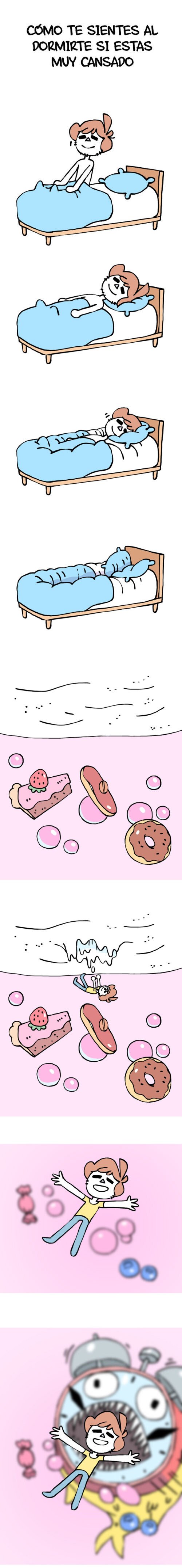 Otros - Que bien sienta dormir cuando estás agotado
