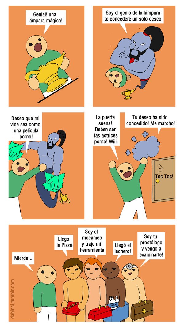 Otros - Hay que saber especificar cuando pides un deseo