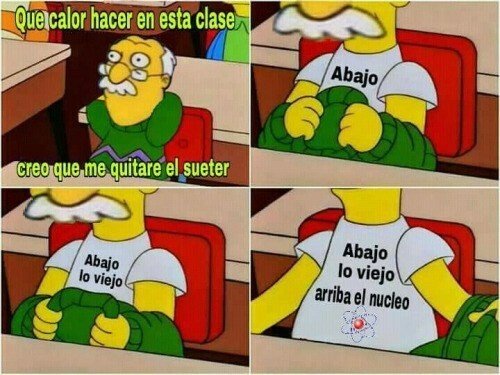 Meme_otros - Mientras tanto, Einstein en clase...