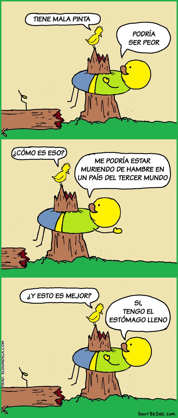 Otros - Mirándolo así tampoco se está tan mal