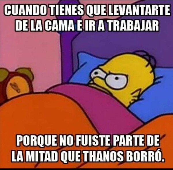 Meme_otros - Maldito Thanos y sus muertes selectivas