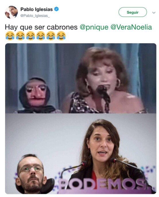 Meme_otros - El gran parecido que hay en Podemos con Doña Rogelia