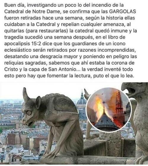 Meme_otros - Terrible lo que se ha descubierto sobre Notre Dame, oremos