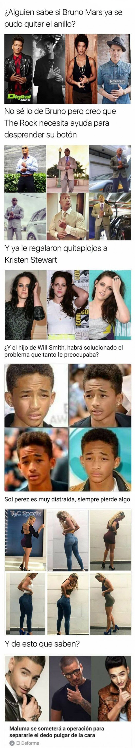 Meme_otros - Los problemas más famosos que tienen las estrellas