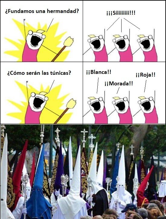 Otros - No es tan fácil fundar una hermandad de Semana Santa y ponerse de acuerdo...