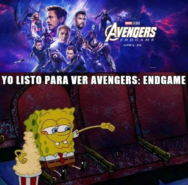 Meme_otros - Todo listo para Endgame