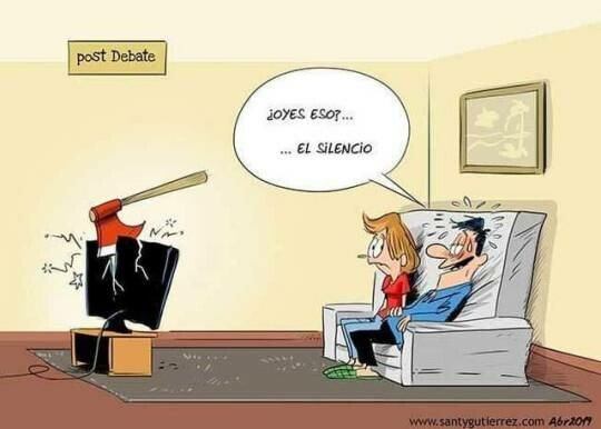 Otros - La tranquilidad tras hacer callar a los políticos