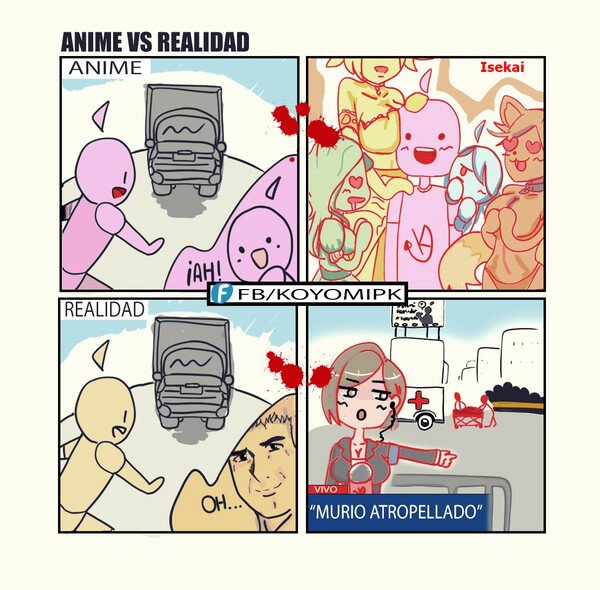 Lol - Anime Vs Realidad