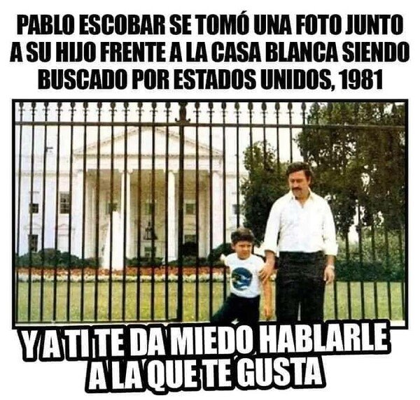 Meme_otros - Pablo Escobar se pasó la vida al completo